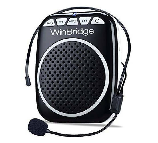 Cel mai bun amplificator de voce WinBridge WB001 pentru profesori și ghizi turistici