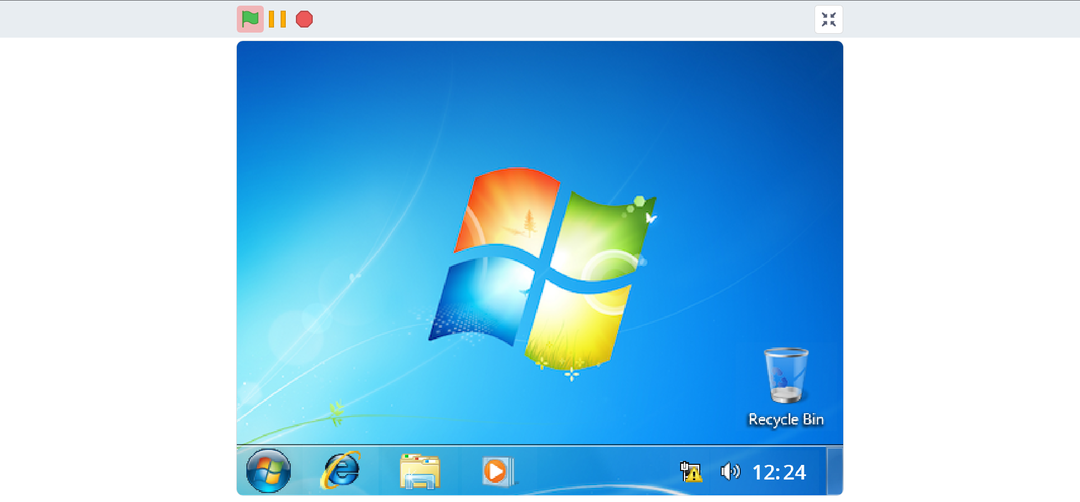desktop dell'emulatore