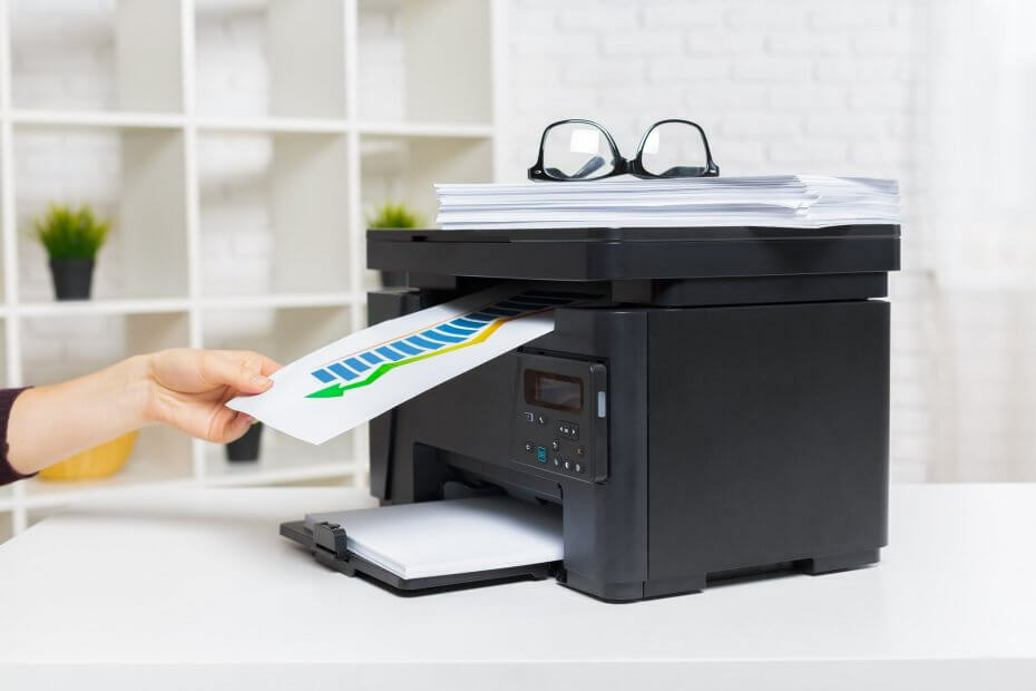Täisparandus: printer tõmbab liiga palju lehti