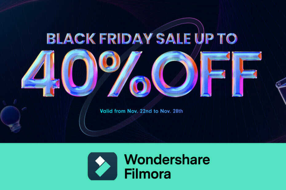 Čierny piatok: ponuky Wondershare Filmora [Sprievodca 2021]