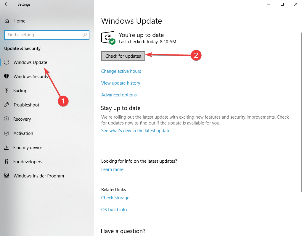 Windows 10 värskendamiseks pole teil ühenduse atribuutide konfigureerimiseks piisavalt õigusi