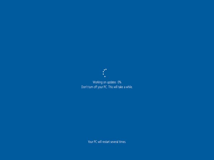 Windows 10 -asennus