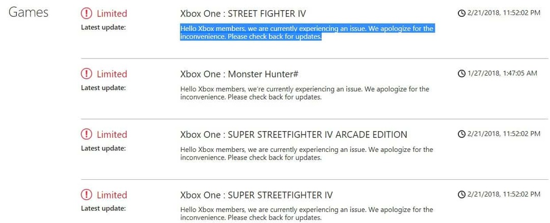 Xbox Live stále nefunguje pro tisíce uživatelů, obnovuje se 0x87dd0006