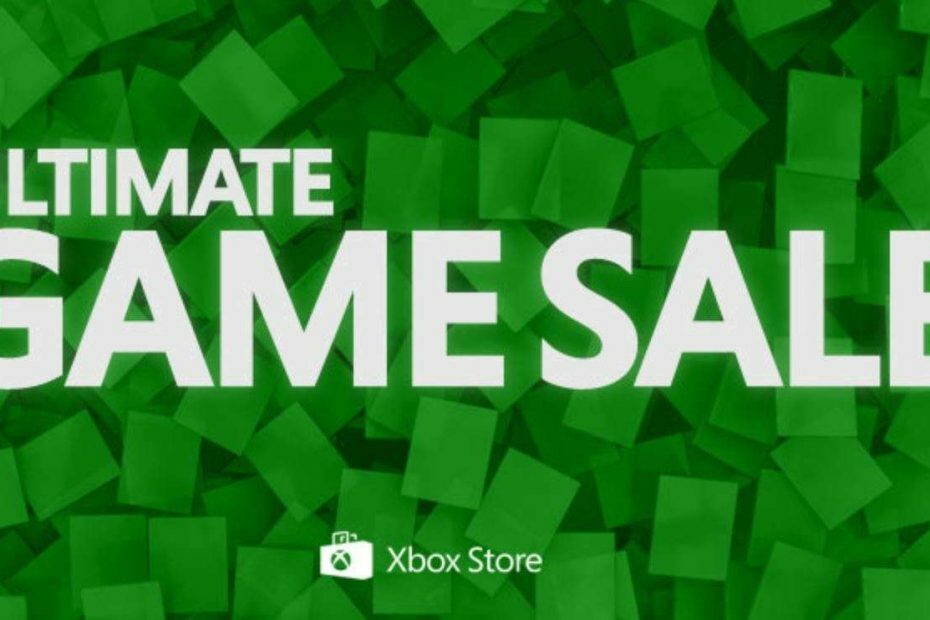 Her er en fullstendig liste over titler som er tilgjengelige gjennom Microsofts Xbox-årlige ultimate spillutsalg