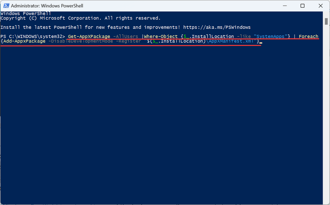 Rekisteröityminen uudelleen lukitusnäytön taustan korjaamiseksi palaa siniseen näyttöön Windows 11