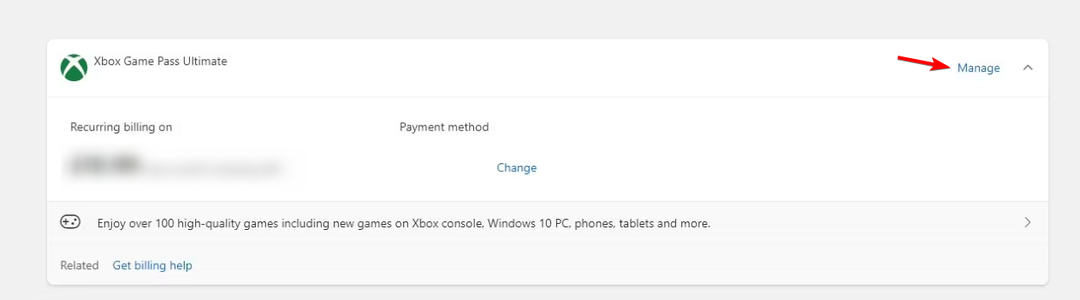 Xbox Game Pass előfizetés lemondása PC-n