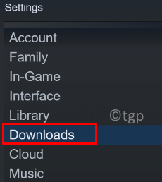 Steam-Einstellungen Downloads Min