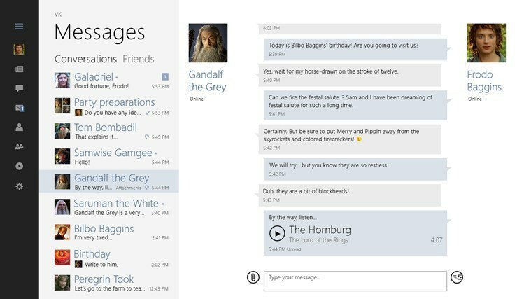 Vkontakte App für Windows 8, 10 erhält Messaging-Verbesserungen