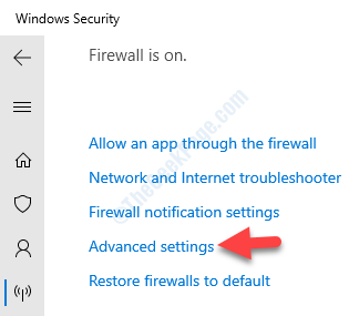 Brána firewall a ochrana siete Windows - pokročilé nastavenia