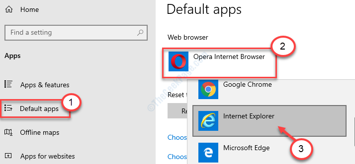 Браузър по подразбиране към Internet Explorer