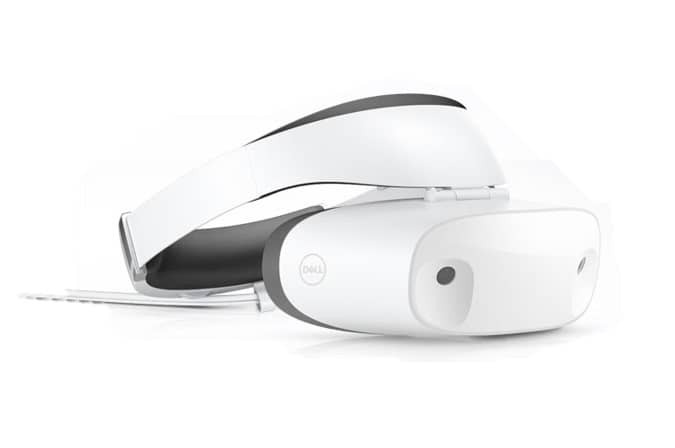 Het vizier van Dell kan communiceren met andere mixed reality-headsets