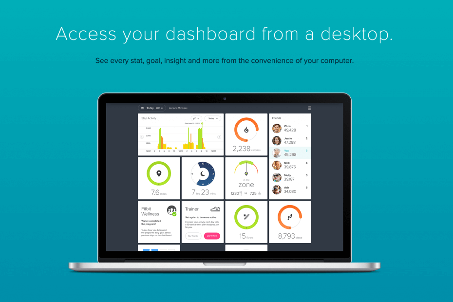Fitbit-Desktop für Windows