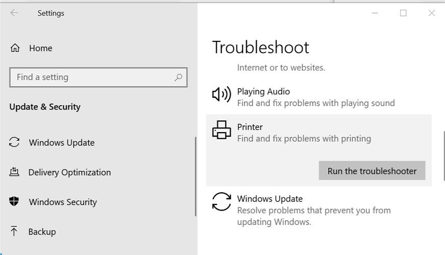 Windows Photo Viewer tidak mencetak
