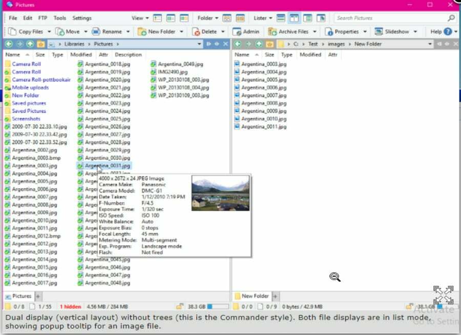 Verzeichnis Opus Windows 11 Dateimanager