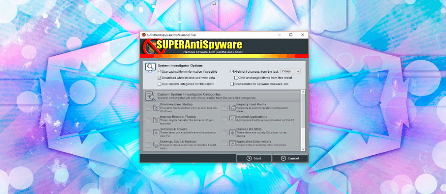 gauti „SuperAntispyware“