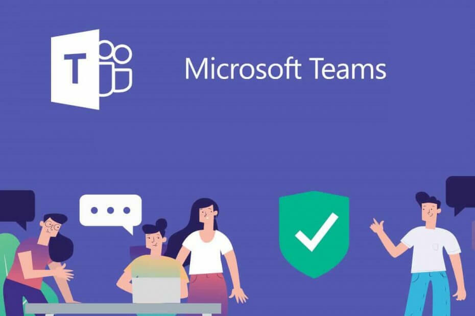 DÜZELTME: Microsoft Teams Güvenlik Bölgesi ayar hatası