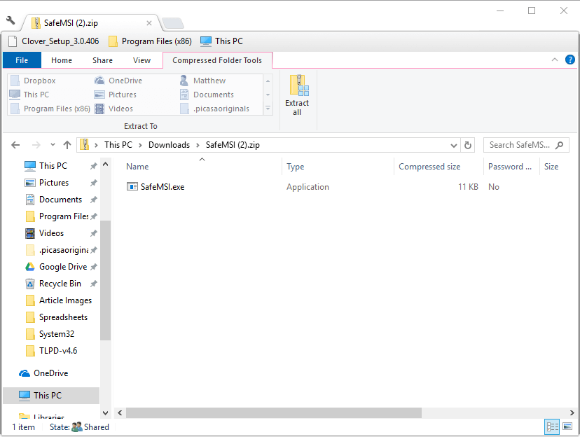 Renkama reikalinga informacija „Windows Installer“ klaida