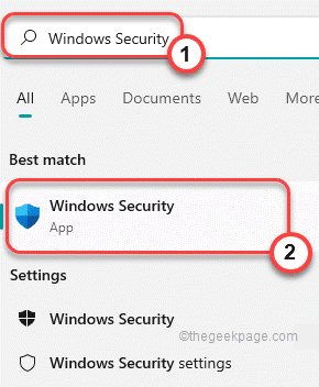מינימום אבטחה של Windows