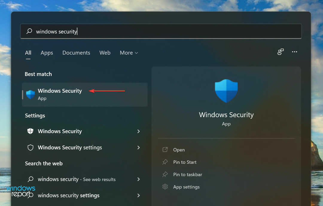 Pokrenite Windows Security da popravite okvir za isključivanje sustava Windows 11