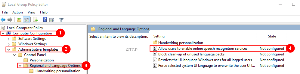 כיצד להפעיל או להשבית זיהוי דיבור מקוון ב-Windows 11/10