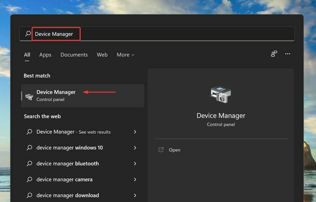 Starten Sie den Geräte-Manager, um zu beheben, dass Zoom keine Kamera in Windows 11 10 erkennt