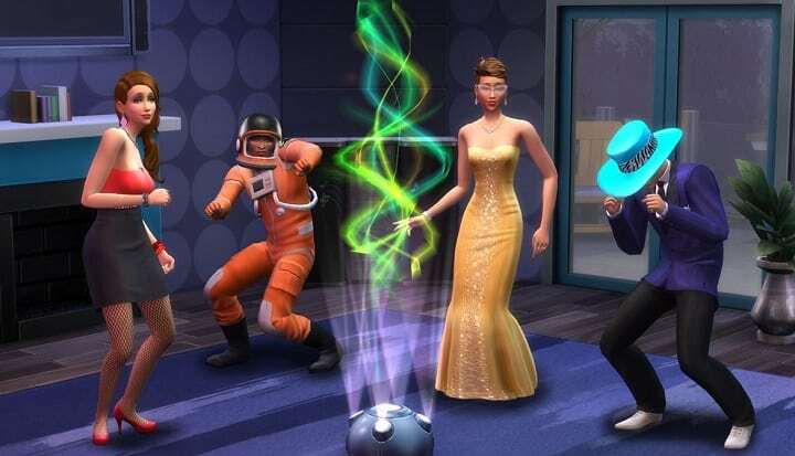 Los Sims 4 Deluxe Party Edition