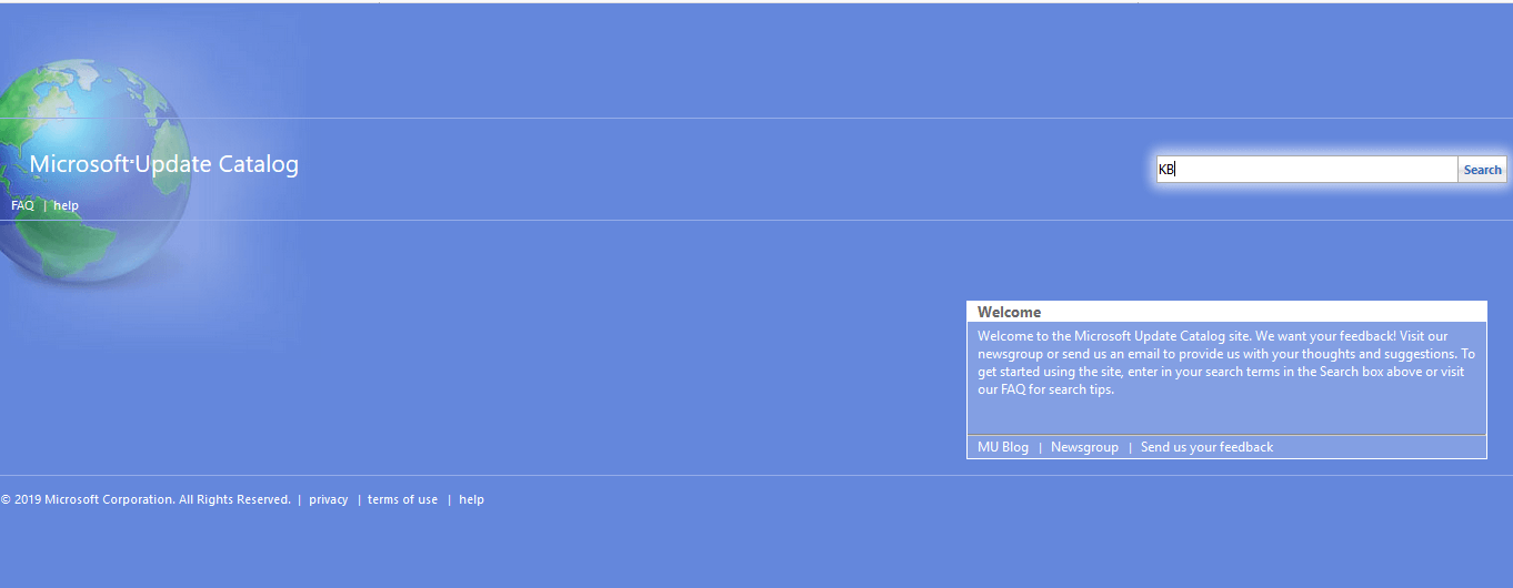 erro de catálogo de atualização do Windows 0x80070424