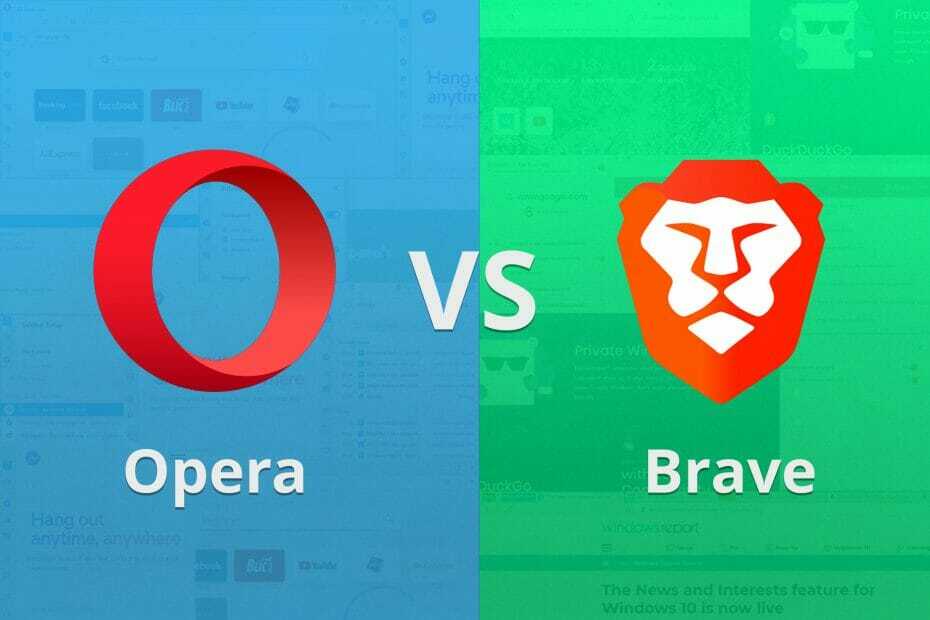 Opera vs browser coraggiosi