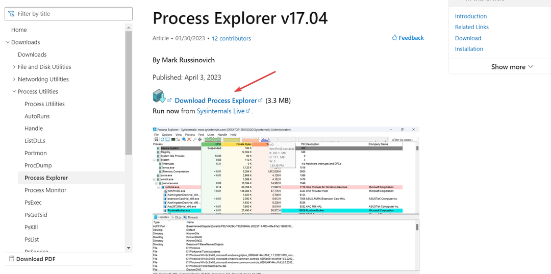 prosessinhallintaohjelma nähdäksesi prosessin aloitusajan Windowsissa