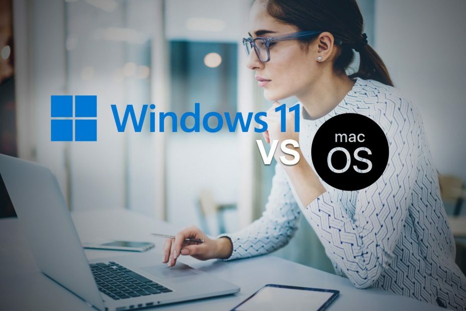 Windows 11 proti macos