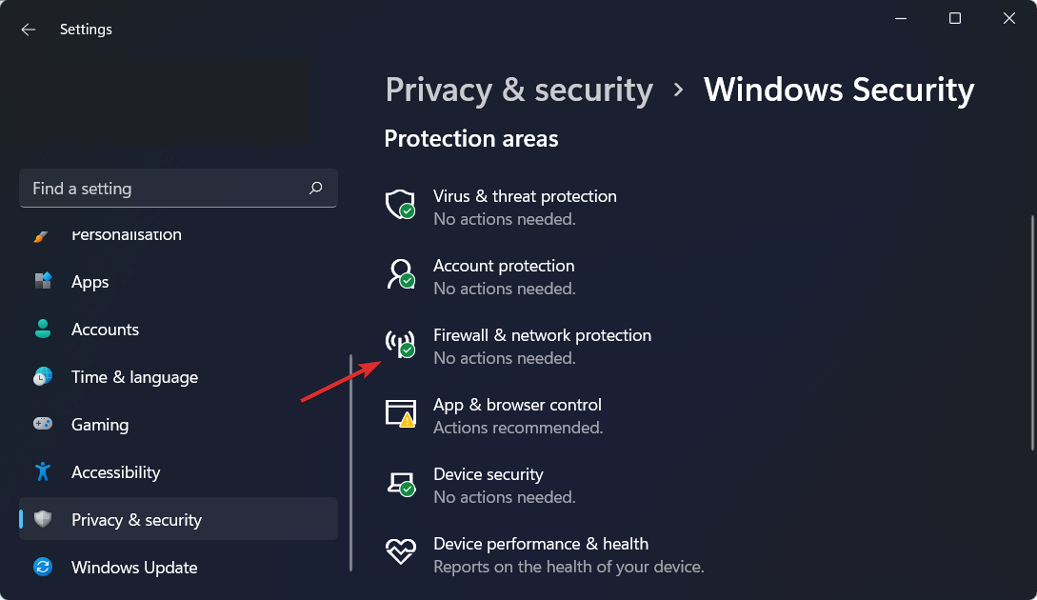 защитна стена и minecraft не инсталират Windows 11