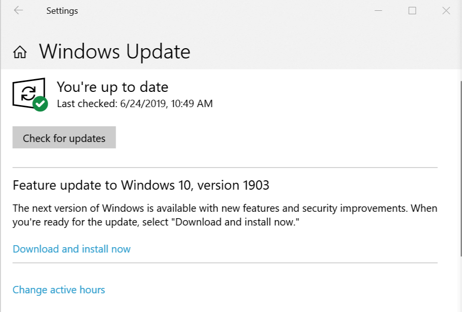 Εγκατάσταση της εκκρεμής ενημέρωσης δυνατοτήτων Windows 10 - fix επιλέξτε ένα λειτουργικό σύστημα 