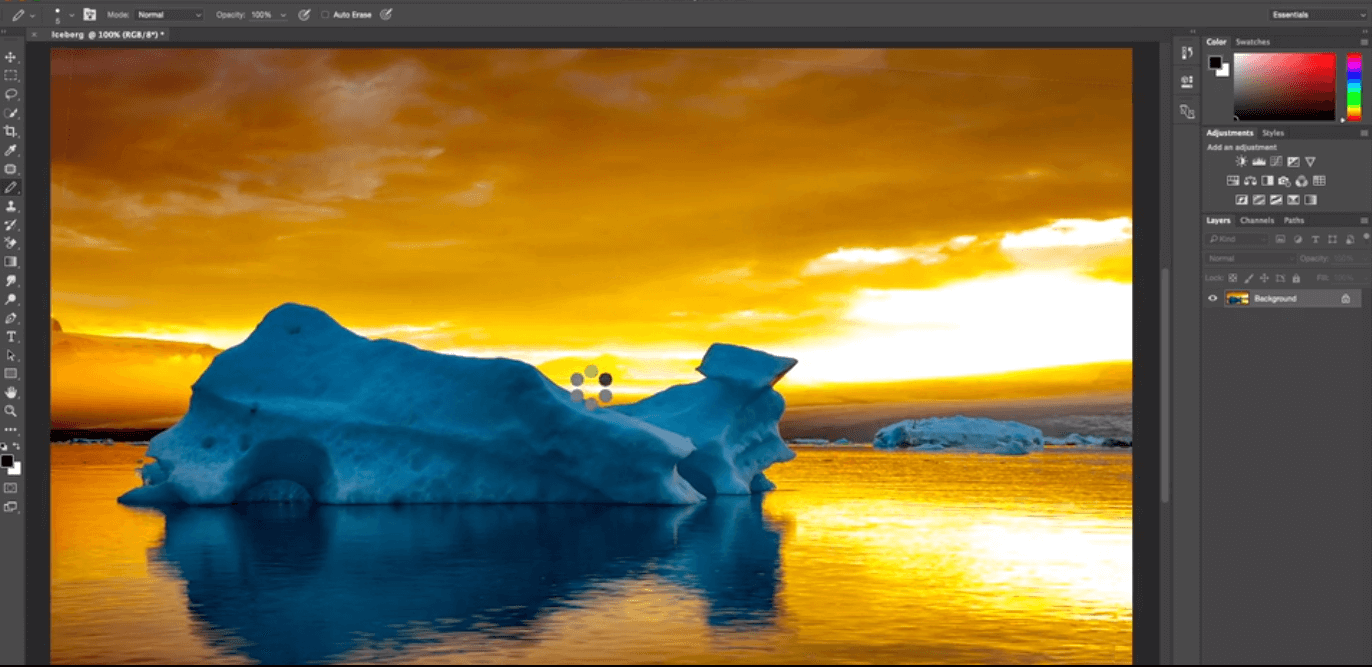 Adobe Photoshop CC - perangkat lunak untuk menggambar tablet