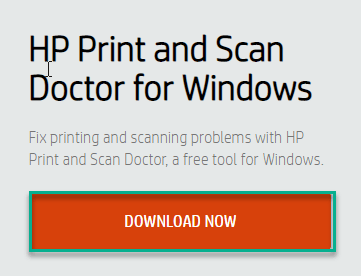 Hp Print and Scan Doctor דוקטור מיני