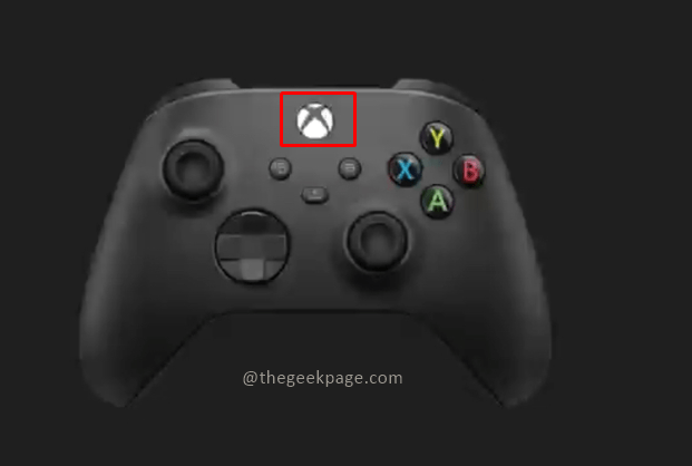 Xbox-knapp Min