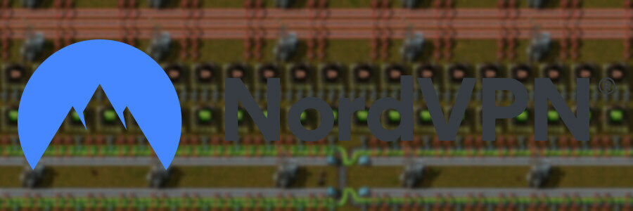 use NordVPN para reducir el ping multijugador de Factorio