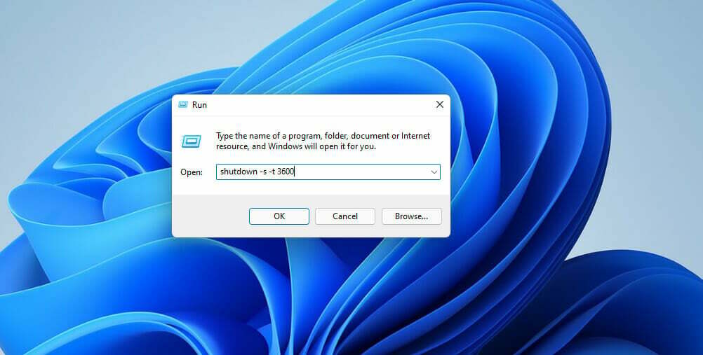 Harmonogram polecenia zamknięcia zamyka system Windows 11