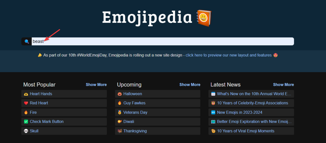 Emojipedia προσθέτει emoji στο Outlook
