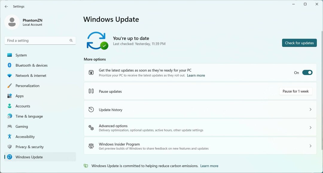 Kas soovite saada Windows 11 värskendusi võimalikult kiiresti? Märkige see valik