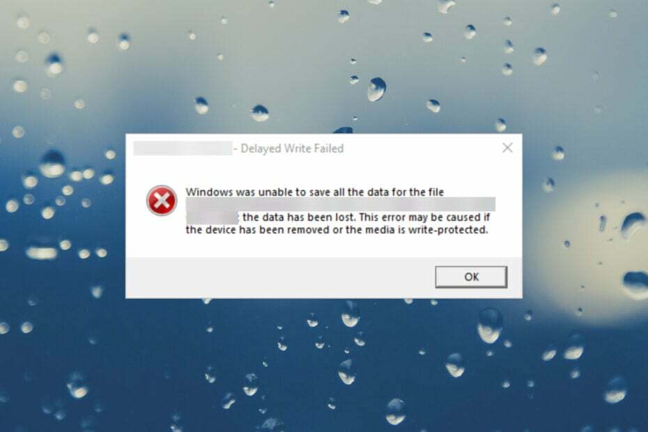Viivästetty kirjoitus epäonnistui -virheen korjaaminen Windows 11:ssä