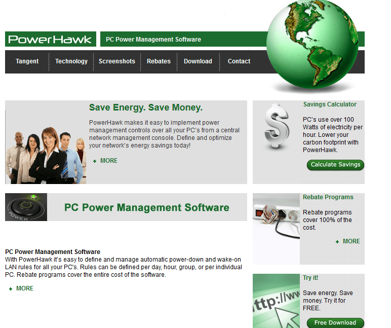 software de gestionare a energiei