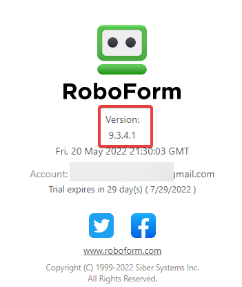 roboform funktioniert nicht in chrom