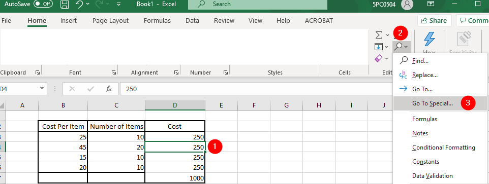 Correzione: impossibile modificare parte di un array in MS Excel