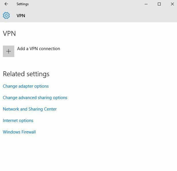 dodaj vpn vezu VPN prijenosno računalo