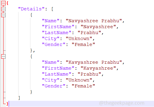 Prueba json