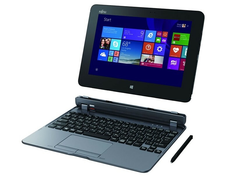 Naujausias „Fujitsu“ „Windows“ hibridas „Rodyklių skirtukas“ turi nuimamą planšetinį kompiuterį, klaviatūros doką, aktyvų skaitmenintuvą ir pieštuką.