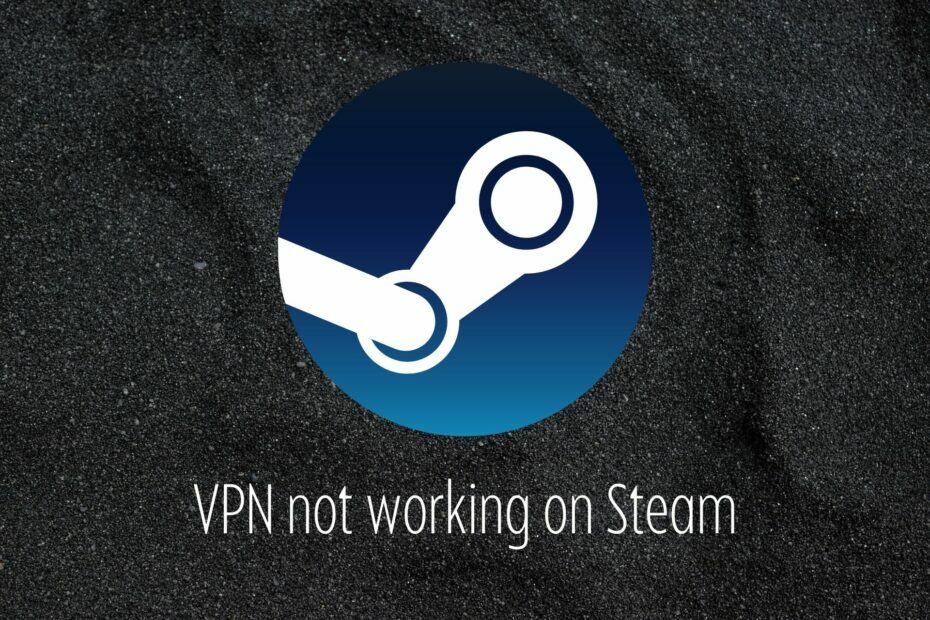 fix VPN fungerer ikke på Steam