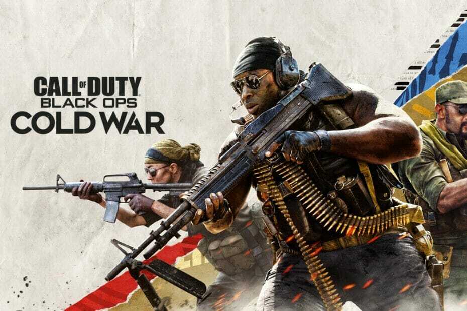 Call of Duty Black Ops Cold War ditampilkan