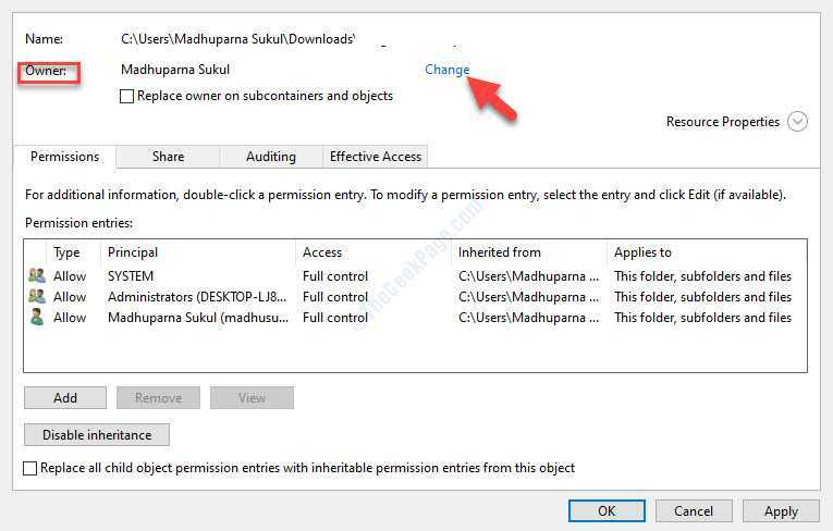 „Windows“ negali pasiekti nurodyto įrenginio, kelio ar failo taisymo
