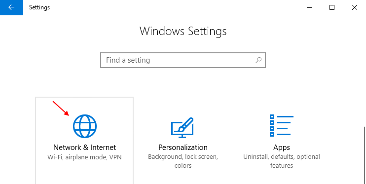 Сеть Интернет Настройки Windows 10